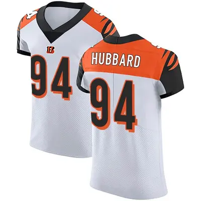 Men's Elite Sam Hubbard Cincinnati Bengals White Vapor Untouchable Jersey