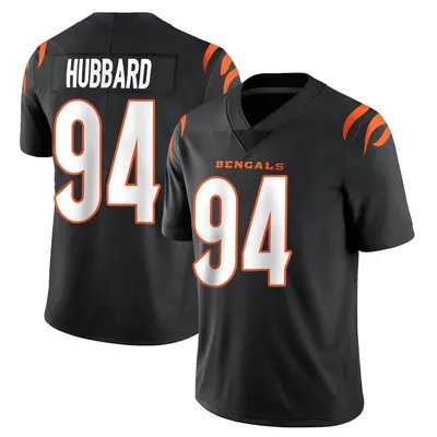 Men's Limited Sam Hubbard Cincinnati Bengals Black Team Color Vapor Untouchable Jersey