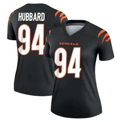 Women's Legend Sam Hubbard Cincinnati Bengals Black Jersey