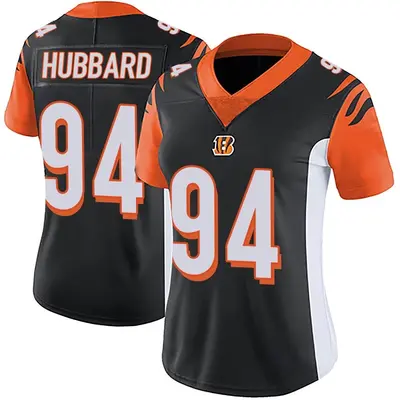 Women's Limited Sam Hubbard Cincinnati Bengals Black Team Color Vapor Untouchable Jersey