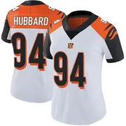 Women's Limited Sam Hubbard Cincinnati Bengals White Vapor Untouchable Jersey
